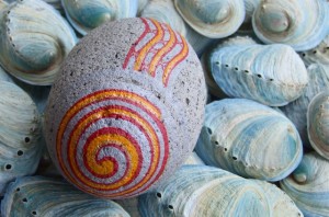 koru hand painted rocks koru hand painted rocks