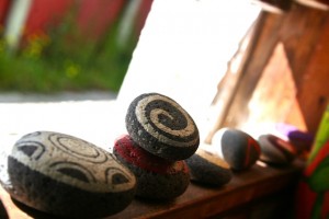 koru hand painted rocks koru hand painted rocks