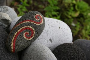 koru hand painted rocks koru hand painted rocks
