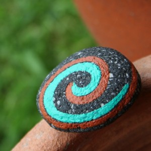 koru hand painted rocks koru hand painted rocks